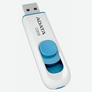 Флешка C008 USB 2.0 AC008-16G-RWE 16Gb Белая Adata