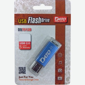Флешка DS7012B-32G USB 2.0 32Gb Синяя Dato