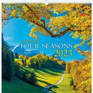 Календарь настенный перекидной 45х45 см КАРЕ 2023 г Four Seasons 12Кнп3гр_27069