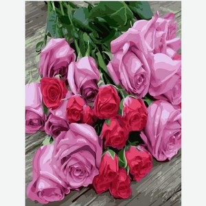 Картина по номерам 40х50 см Аромат цветущих роз GХ40173