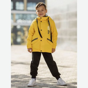 Куртка-парка для мальчика  Микки  Batik р.122 ц.желтый арт.437-22в-122-64-2