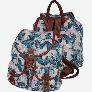 Рюкзак подростковый 34x32x18 см водонепроницаемый текстиль Butterfly 7032927