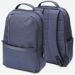 Рюкзак подростковый 43x29x11,5 см 1 отделение на молнии Синий ВР69002