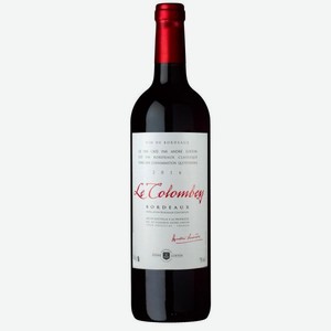 Вино Ле Коломбе AOC BORDEAUX Красное Сухое 0.75л
