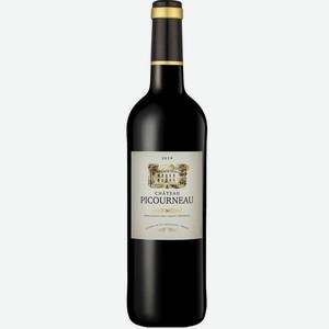 Вино Шато Пикурно AOC HAUT-MEDOC Красное Сухое 0.75л