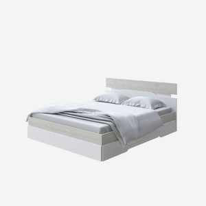 Кровать Milton (ЛДСП Дуб Шамони светлый/Белый) 160x200