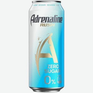 Энергетический напиток Adrenaline Rush без сахара, 0,449 л