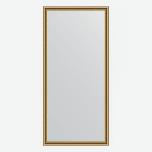 Зеркало в багетной раме Evoform бусы золотые 46 мм 72х152 см