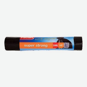 Мешки для мусора Paclan Super Strong 240 л 5 шт