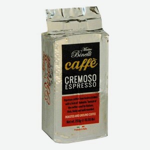 Кофе молотый Mastro Binelli Cremoso Espresso 250 г