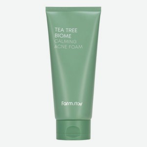 Успокаивающая пенка для умывания Tea Tree Biome Calming Acne Foam 180мл