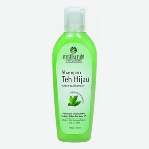 Шампунь для роста волос Shampoo Green Tea Teh Hijau 175мл