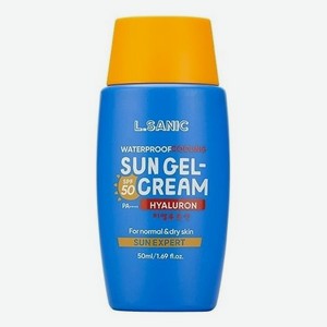 Солнцезащитный гель-крем для лица Sun Expert Hyaluronic Acid Waterproof Cooling Sun Gel-Cream SPF50 PA++++ 50мл
