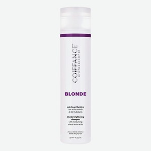 Шампунь для придания блеска светлым и мелированным волосам Blond Brightening Shampoo 250мл: Шампунь 250мл