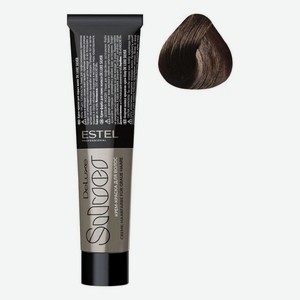 Крем-краска для седых волос De Luxe Silver 60мл: 6/37 Темно-русый золотисто-коричневый