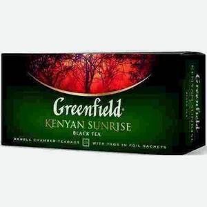 Чай Черный Greenfield Kenyan Sunrise 25 Пакетиков