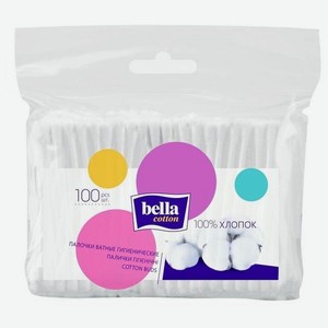 Палочки ватные Bella 100 штук в упаковке 843398