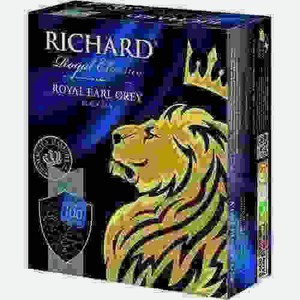 Чай Черный Richard Royal Earl Grey 100 Пакетиков