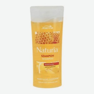 JOANNA Шампунь для волос NATURIA мед и лимон (для сухих и поврежденных волос)