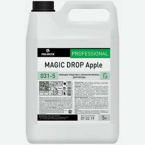 PRO-BRITE Гель для мытья посуды с ароматом яблока MAGIC DROP Apple