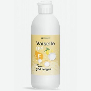 PRO-BRITE Гель для мытья посуды с ароматом лимона и витамином Е Vaiselle gel lemon