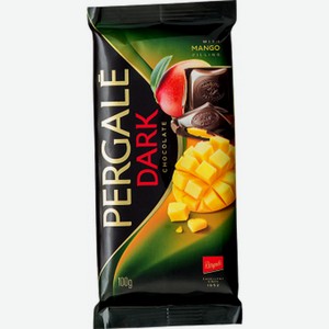 Шоколад Pergale темный с манго 50%, 100 г