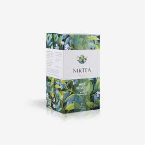 Чай зеленый Niktea Молочный Оолонг с ароматом молока 25пак