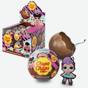 Шоколадный шар Chupa Chups Девочки, 20г