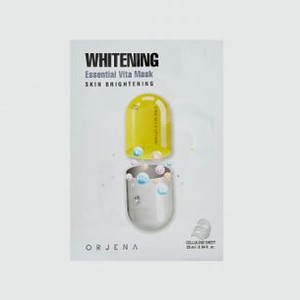 Тканевая маска для сияния кожи лица ORJENA Whitening Essential Vita Mask 1 шт