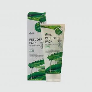 Маска-пленка с экстрактом алоэ EKEL Peel Off Pack Aloe 180 мл