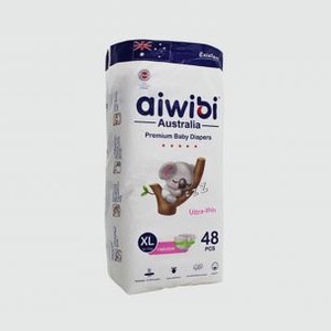 Подгузники 12-17кг AIWIBI AUSTRALIA Premium Xl 48 шт