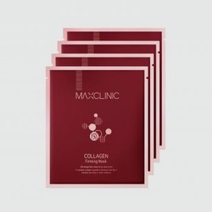 Набор тканевых масок для лица MAXCLINIC Collagen Firming Mask 4 шт