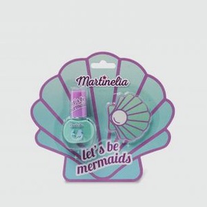 Набор детской декоративной косметики для ногтей MARTINELIA Nail Duo Let s Be Mermaid 4 мл