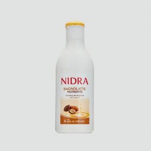 Пена-молочко для ванны с аргановым маслом питательная NIDRA Milk Bath Foam With Argan Oil 750 мл