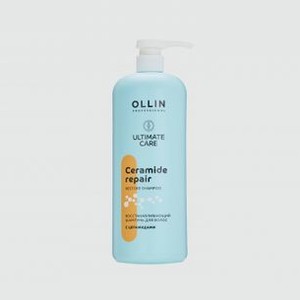 Восстанавливающий шампунь для волос OLLIN PROFESSIONAL Ultimate Care Repair Shampoo 1000 мл