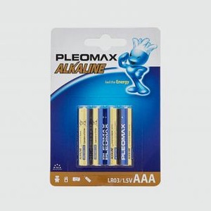 Батарейка PLEOMAX Lr03-4bl 4 шт