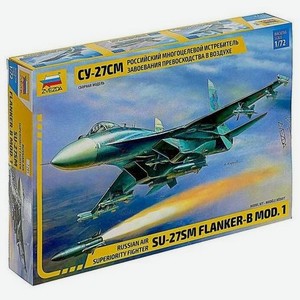 Сборная модель Zvezda Самолет  Су-27SM 