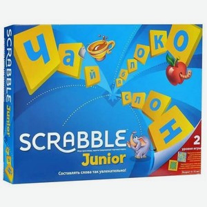 Настольная игра Mattel  Scrabble  Джуниор арт.Y9736