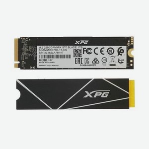 Накопитель SSD A-Data Gammix S70 Blade 1024GB (AGAMMIXS70B-1T-CS)