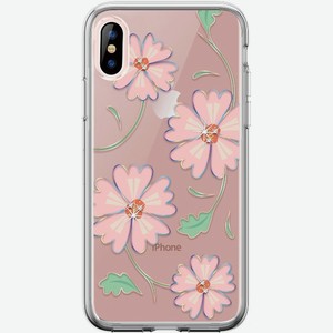 Накладка Devia Blossom Crystal Series для iPhone XS MAX - Pink
