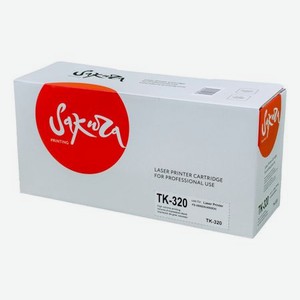 Картридж SAKURA TK320 для Kyocera Mita, черный, 15000 к. FS-3900DN/FS-4000DN