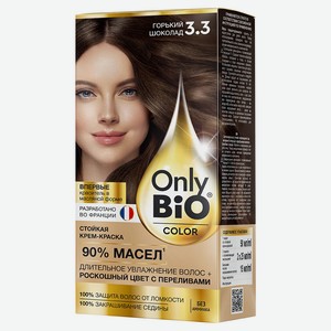 Крем-краска для волос «Фитокосметик» Only Bio Color Тон 3.3 Горький шоколад, 115 мл