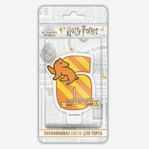 Свеча Harry Potter для торта, цифра 6