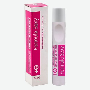 Масло женское парфюмерное Delta Parfum с феромонами Formula Sexy № 3, 15 мл