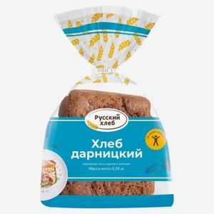 Хлеб пшеничный «Русский Хлеб» Дарницкий нарезка, 350 г