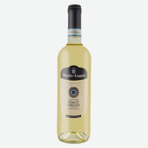 Вино Mastio della Loggia Pinot Grigio белое сухое Италия, 0,75 л