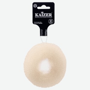 Бублик для волос Kaizer нейлоновый, d 60х20