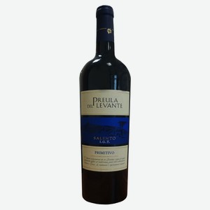 Вино Preula Del Levante Primitivo красное сухое Италия, 0,75 л
