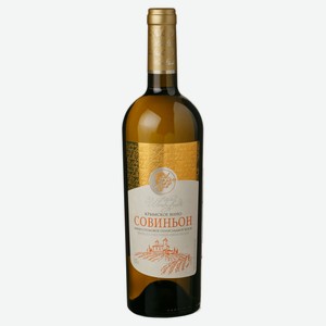 Вино Wine Guide Совиньон белое полусладкое Россия, 0,75 мл