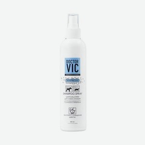 Шампунь-спрей Doctor VIC для собак и кошек экспресс очищение шерсти